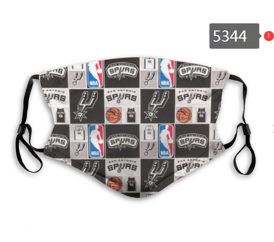 2020 NBA San Antonio Spurs #1 Dust mask with filter